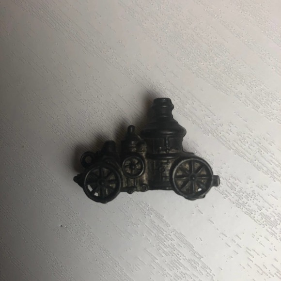 Vintage Cracker Jack Steam Locomotive Mini Miniature Train Metal Figure Figurine - Picture 2 of 9